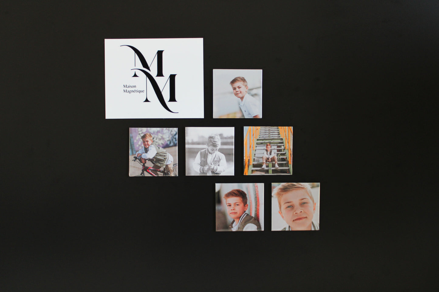 Koelkastmagneet vierkant 5cm x 5cm