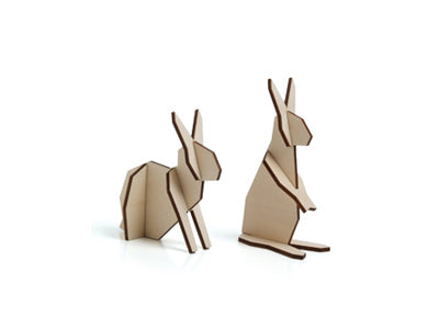 Konijntjes - WoodArt