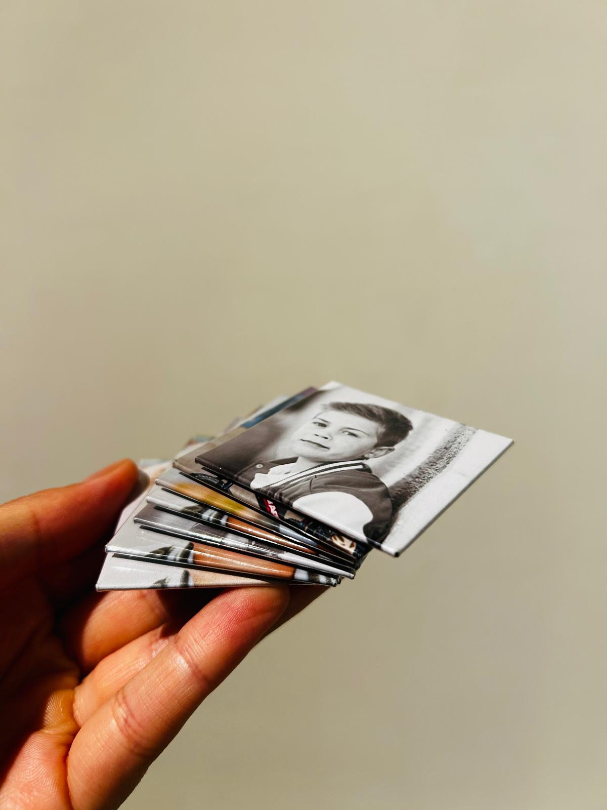 Koelkastmagneet vierkant 5cm x 5cm