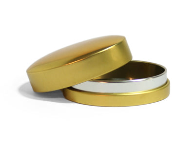 Ovaal luxe blikdoosje