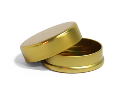 Rond luxe blikdoosje