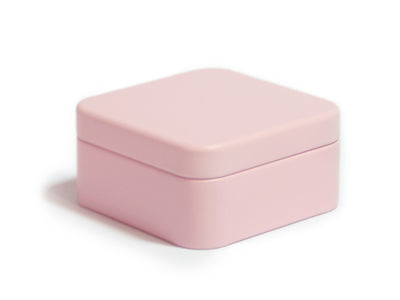 Vierkant luxe blikdoosje