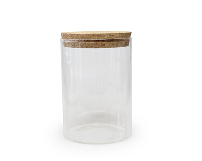 Glazen uitdeelpot (per stuk)