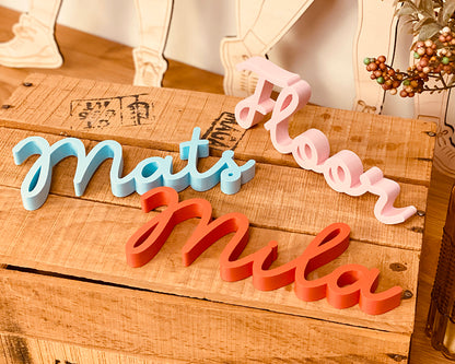 3D - Handgeschreven naam