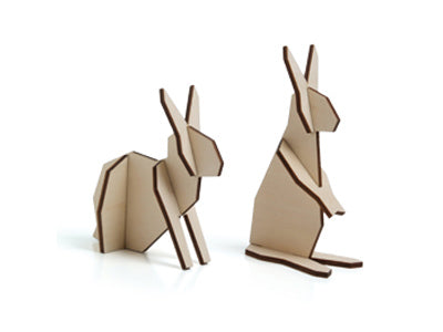 Konijntjes - WoodArt